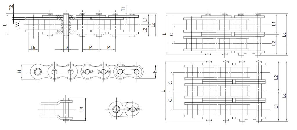 TransDrive HE Series - Heavy Duty Roller Chain