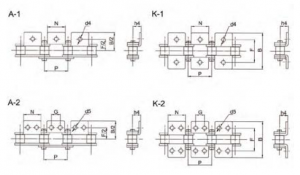 Double Pitch with Attachments A-1, A-2, K-1, K-2