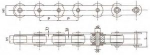 TransDrive Conveyor Chain Hollow Pins