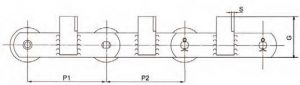 TransDrive Conveyor Chain (Welded F1)