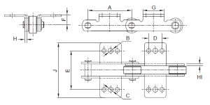 TransDrive Conveyor Chain Attachments