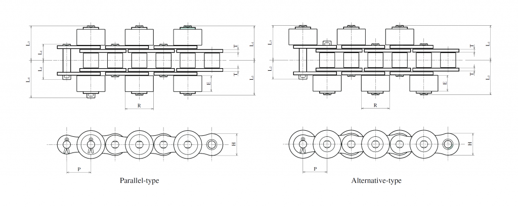 Zexus Side Roller Chain