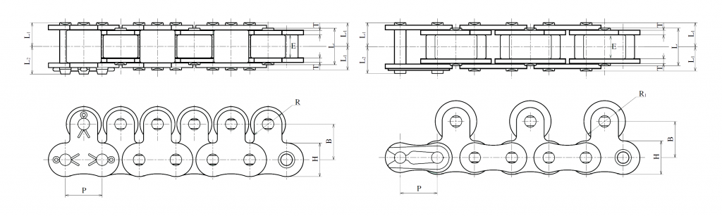 Zexus Top Roller Chain