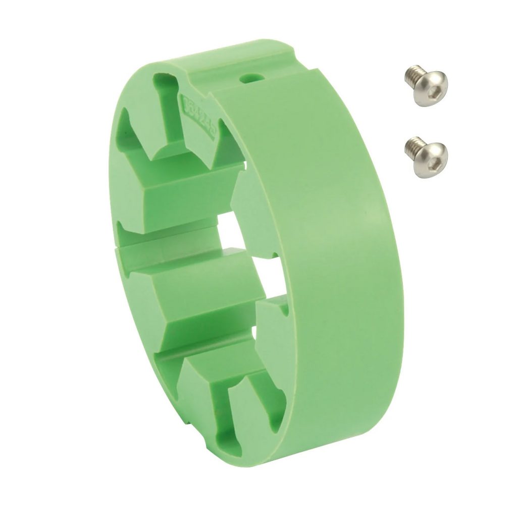 Falk 60D Polyurethane Green with Fastenings