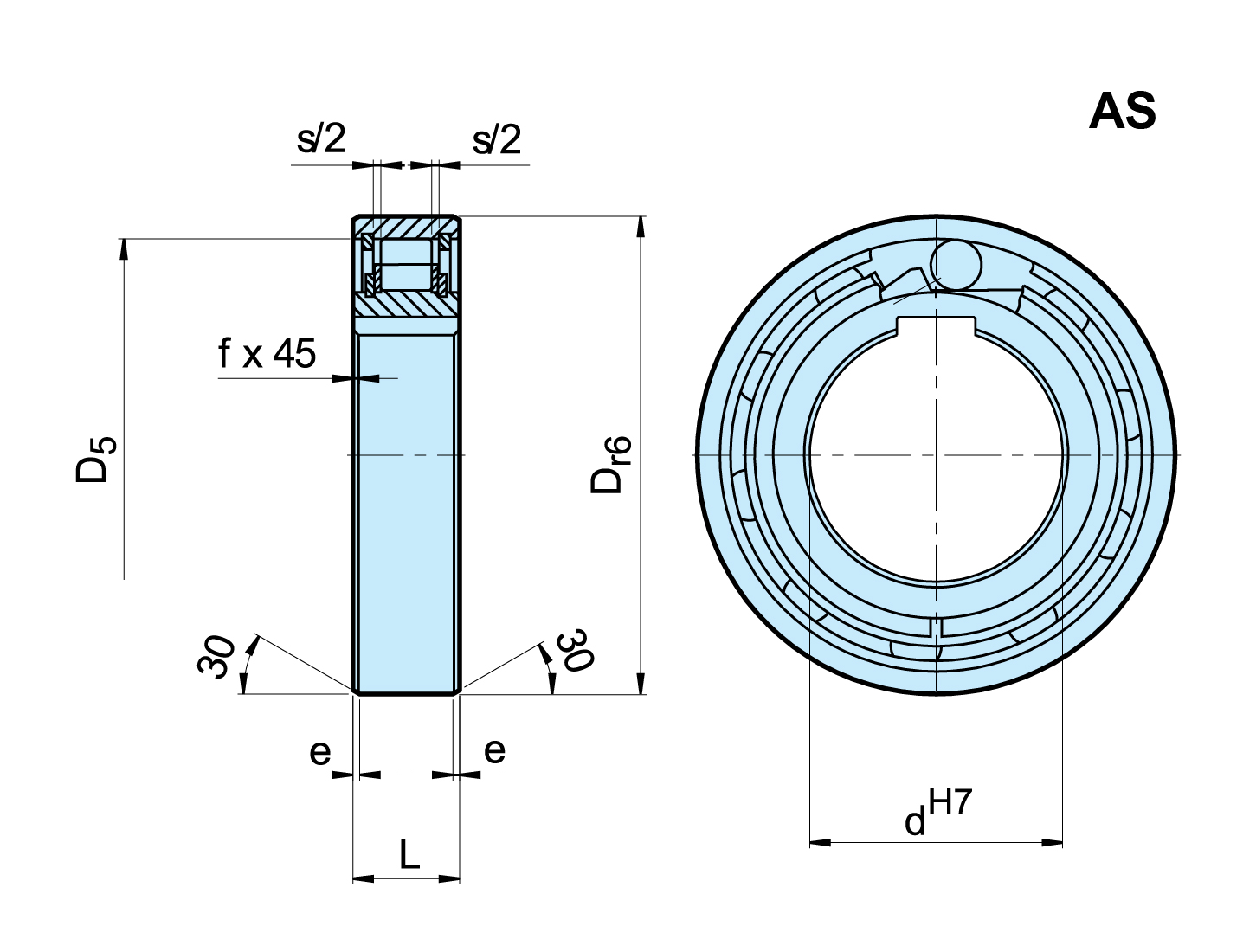 Steiber Clutch - Built In Freewheels AS Diagram