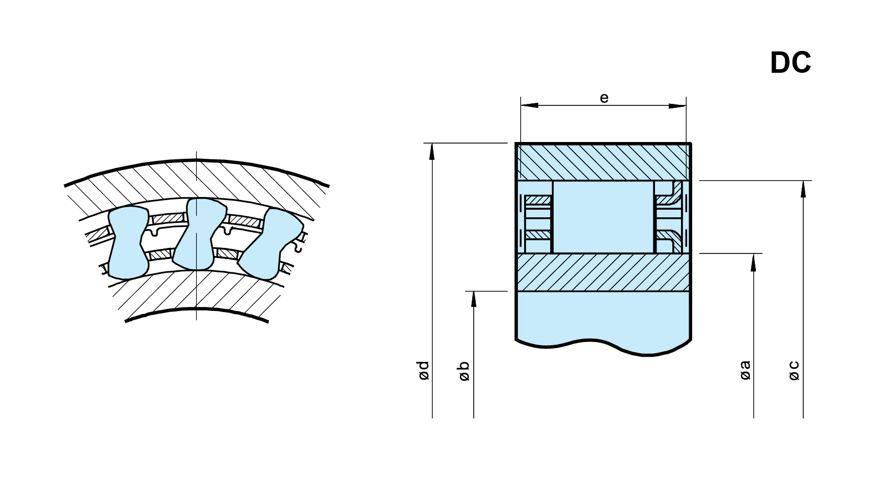 Steiber Clutch - Freewheels DC Diagram